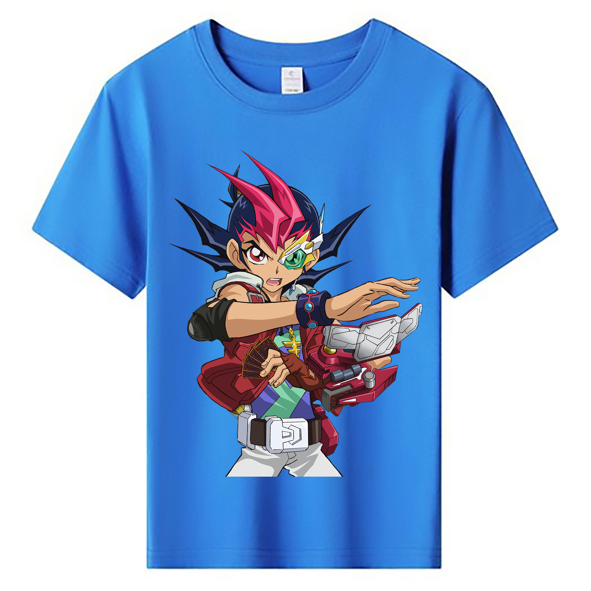 （画像用） 遊☆戯☆王 Yu-Gi-Oh! 綿100％キッズTシャツ（フロントプリント）